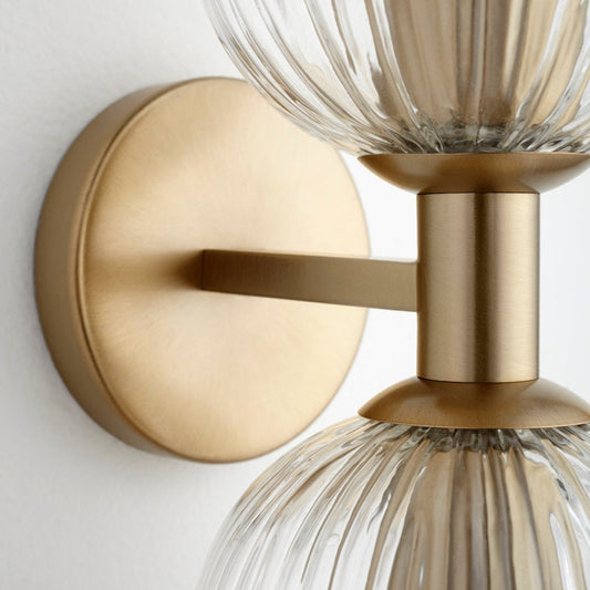 Helios Wall Mount - Aged Brass