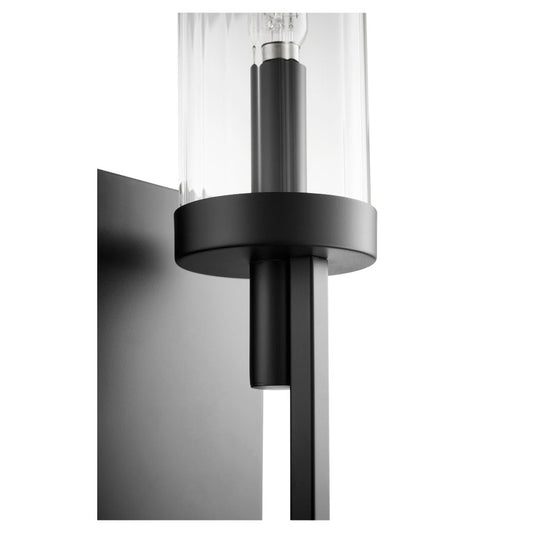 Ladin 1 Light Wall Mount - Black