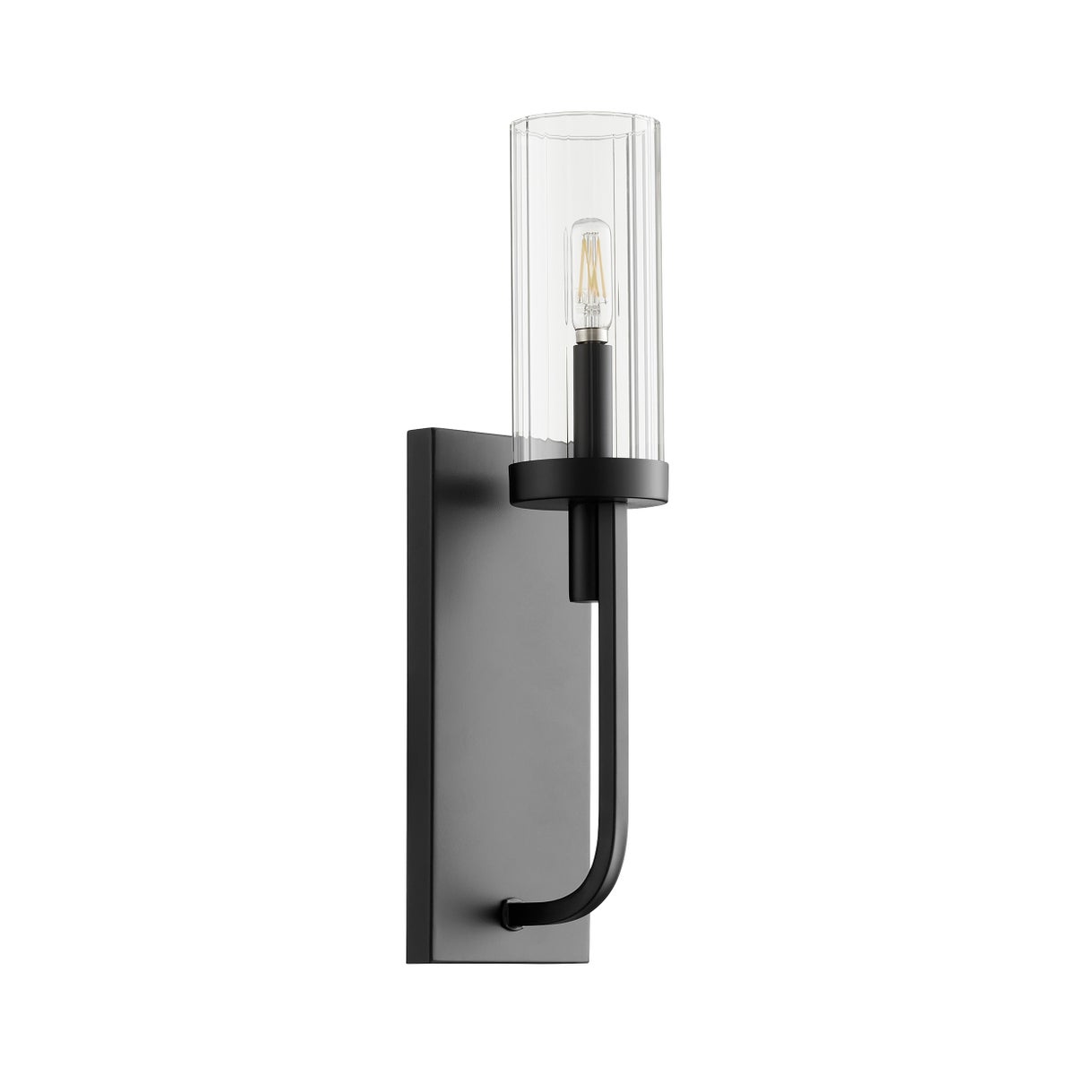 Ladin 1 Light Wall Mount - Black