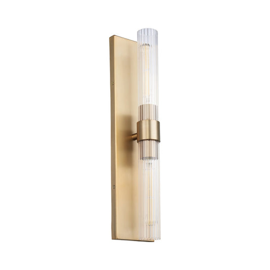 Sheridan 2 Light Wall Mount - Aged Brass