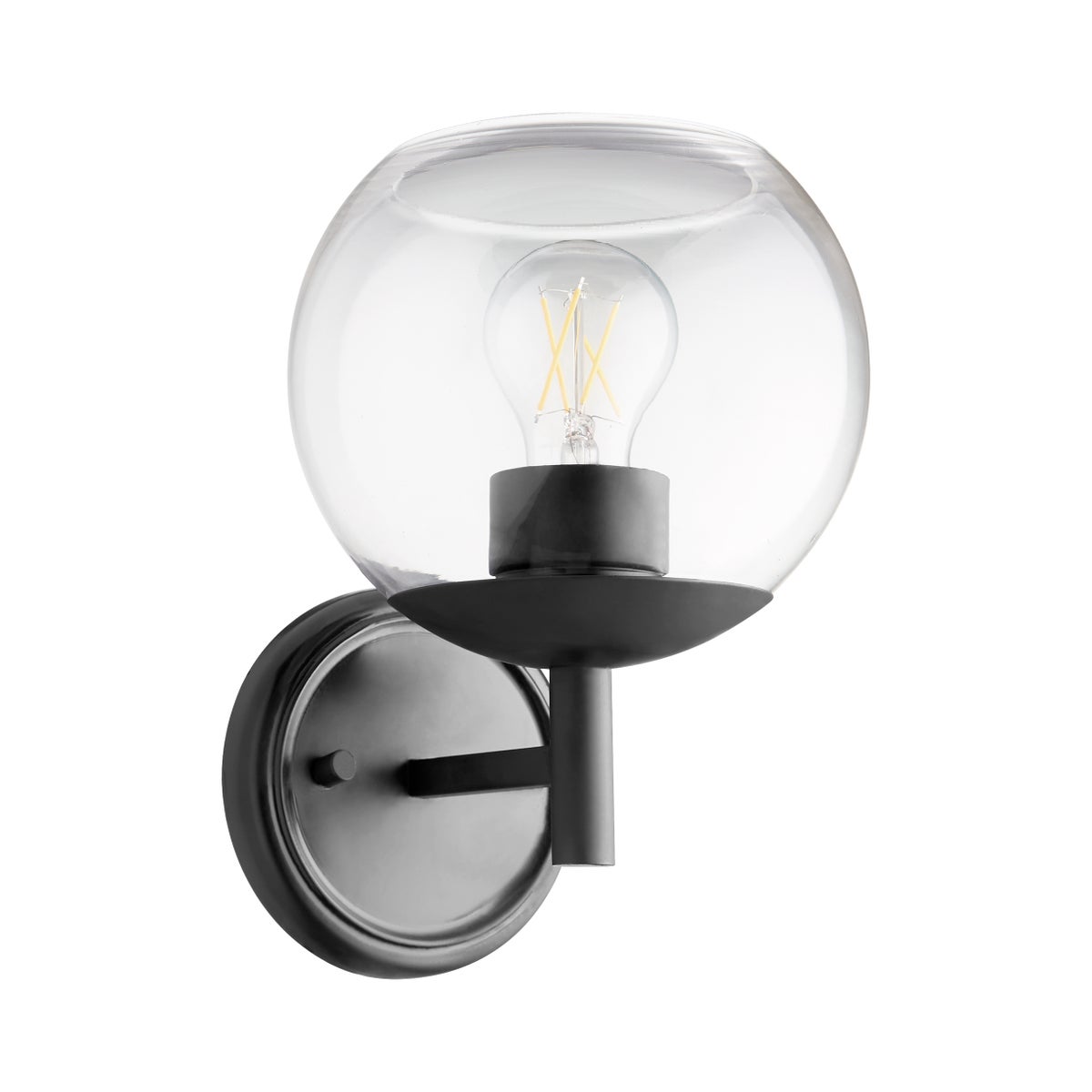 Lyon 1 Light Wall Mount Matte Black
