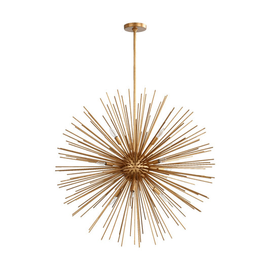 Electra Gold Leaf Contemporary Pendant