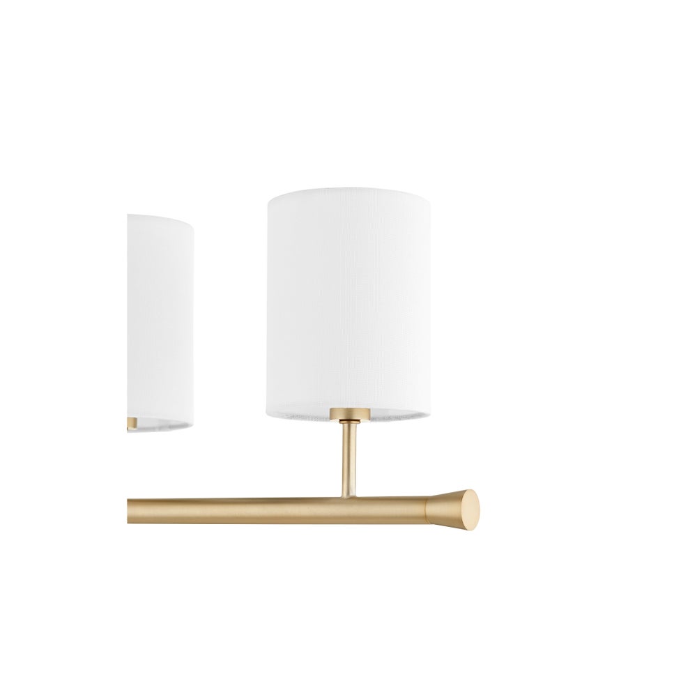 Harmony 5 Light Linear - Aged Brass