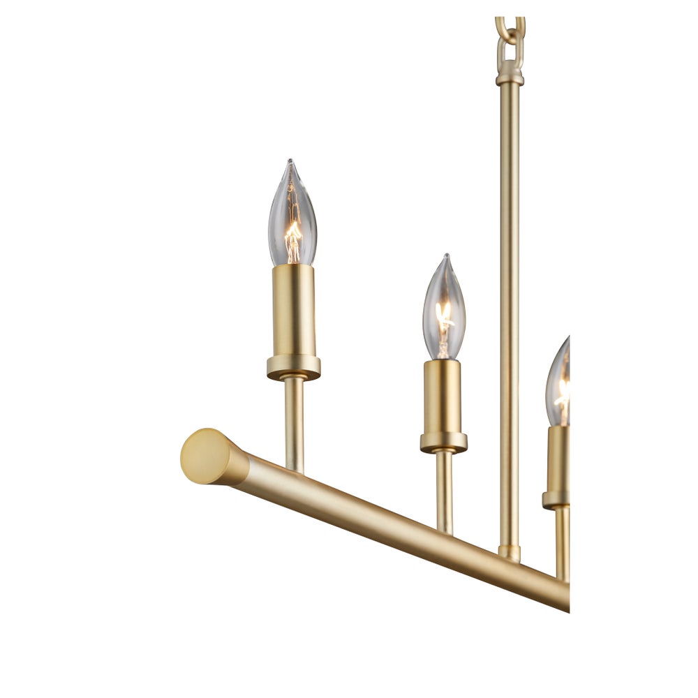 Harmony 5 Light Linear - Aged Brass