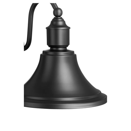 Contemporary 14" 1-Light Black Industrial Outdoor Wall Lantern