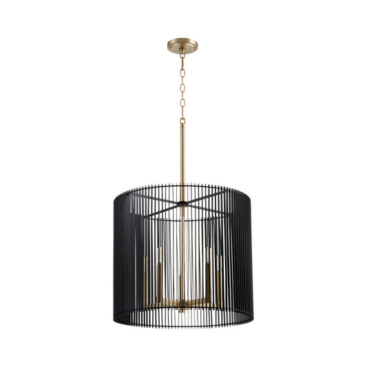 Finura Aged Brass Soft Contemporary Pendant