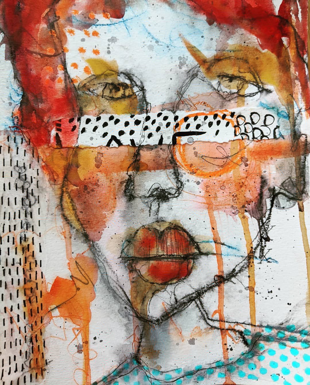 Clipboard 8 - Chari Peak - Original Art - Consignment