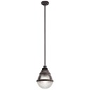 Gavin 1 Light Pendant Weathered Zinc
