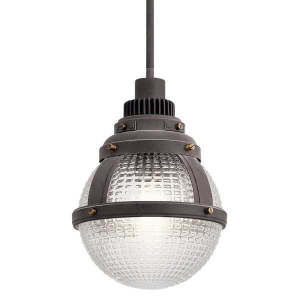Gavin 1 Light Pendant Weathered Zinc