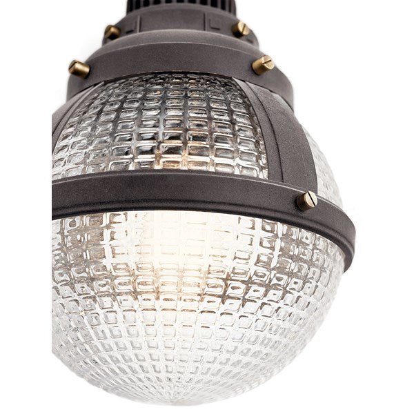 Gavin 1 Light Pendant Weathered Zinc