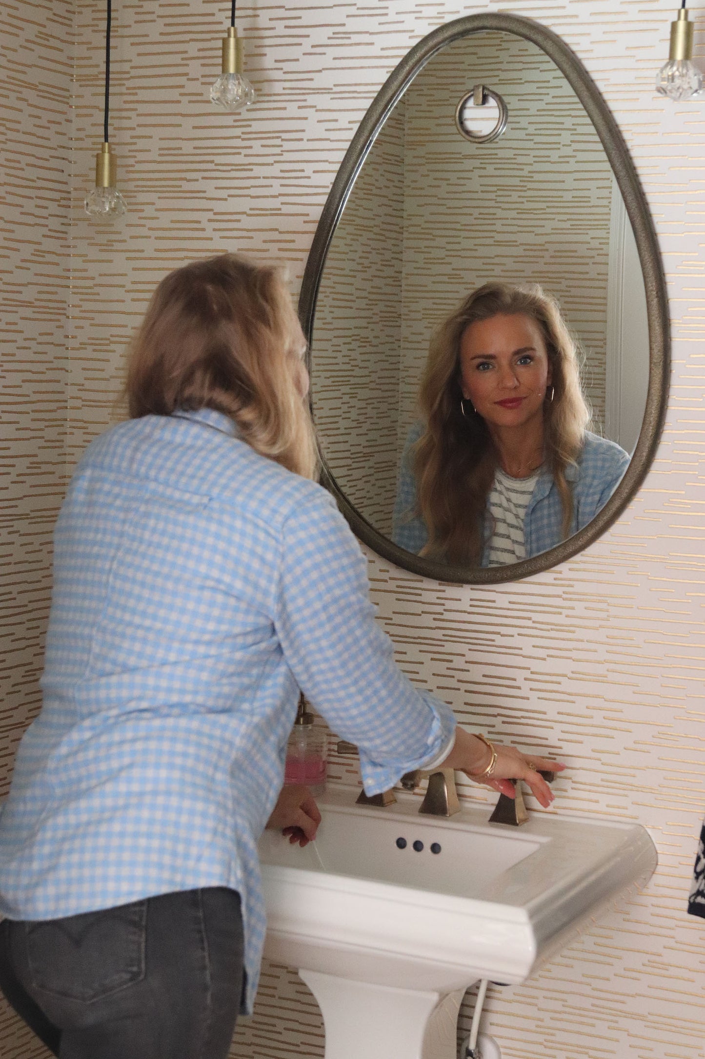 Sierra Metallic Gold - Wallpaper