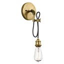 Rumer 1 Light Convertible Pendant Natural Brass - Lighting