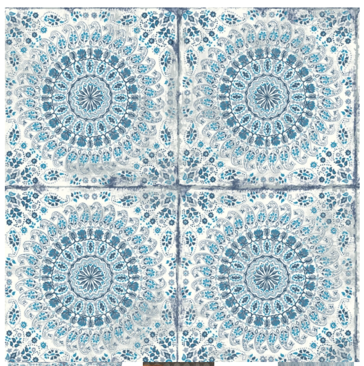 Boho Rhapsody Collection - Mandala - Wallpaper