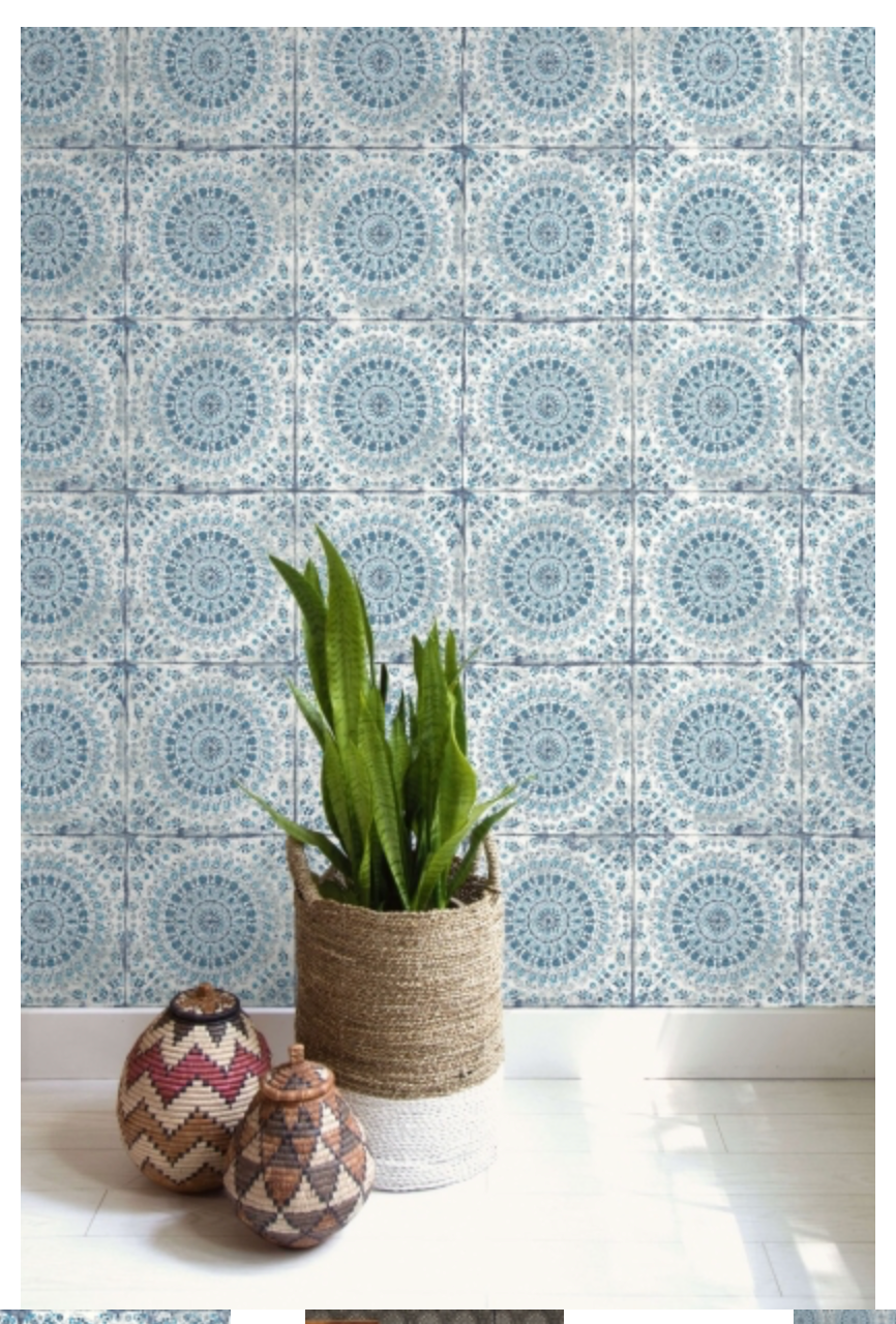 Boho Rhapsody Collection - Mandala - Wallpaper