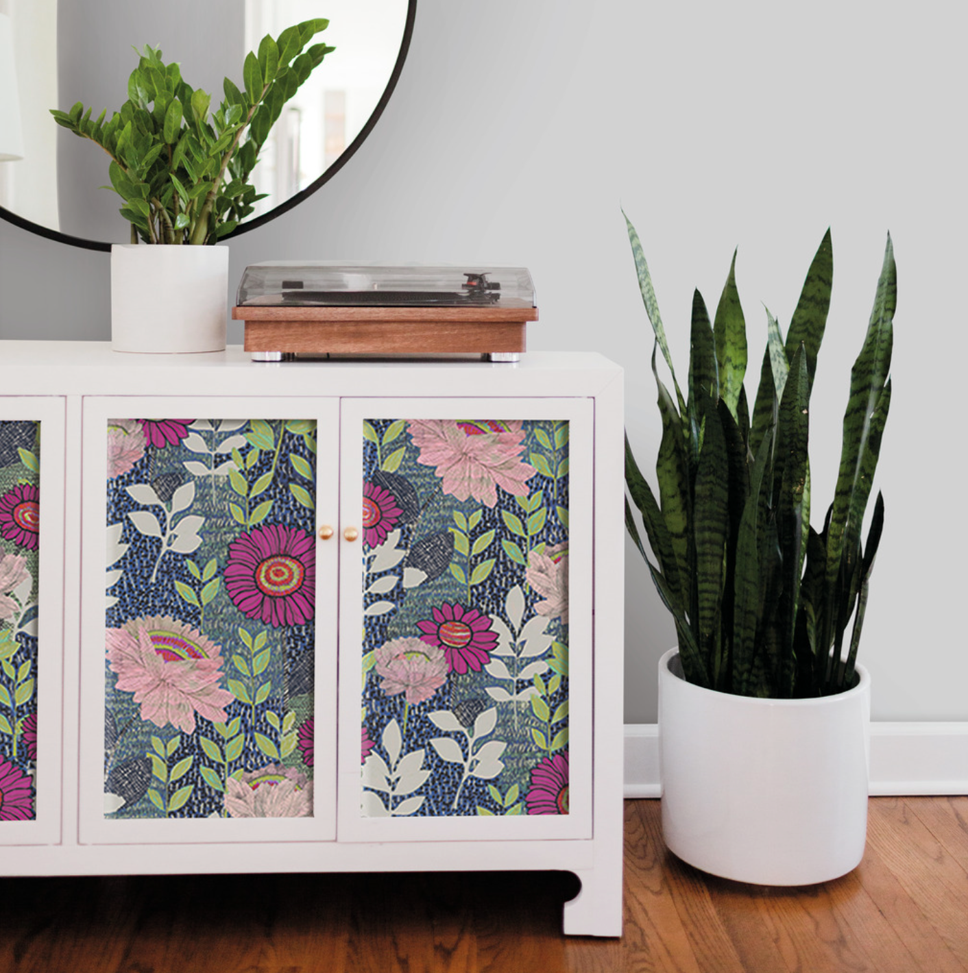 Botanical Garden Wallpaper - Blues