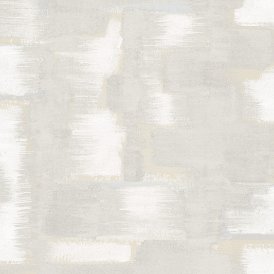 Modern Ikat Wallpaper - Grey