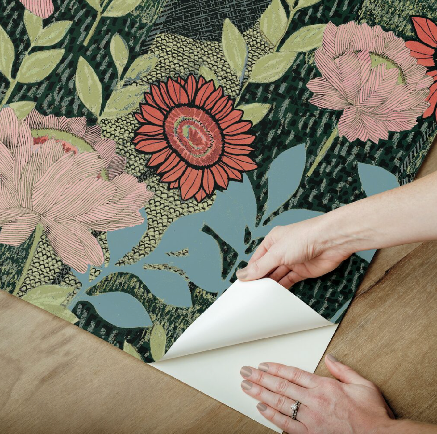 Botanical Garden Wallpaper - Greens