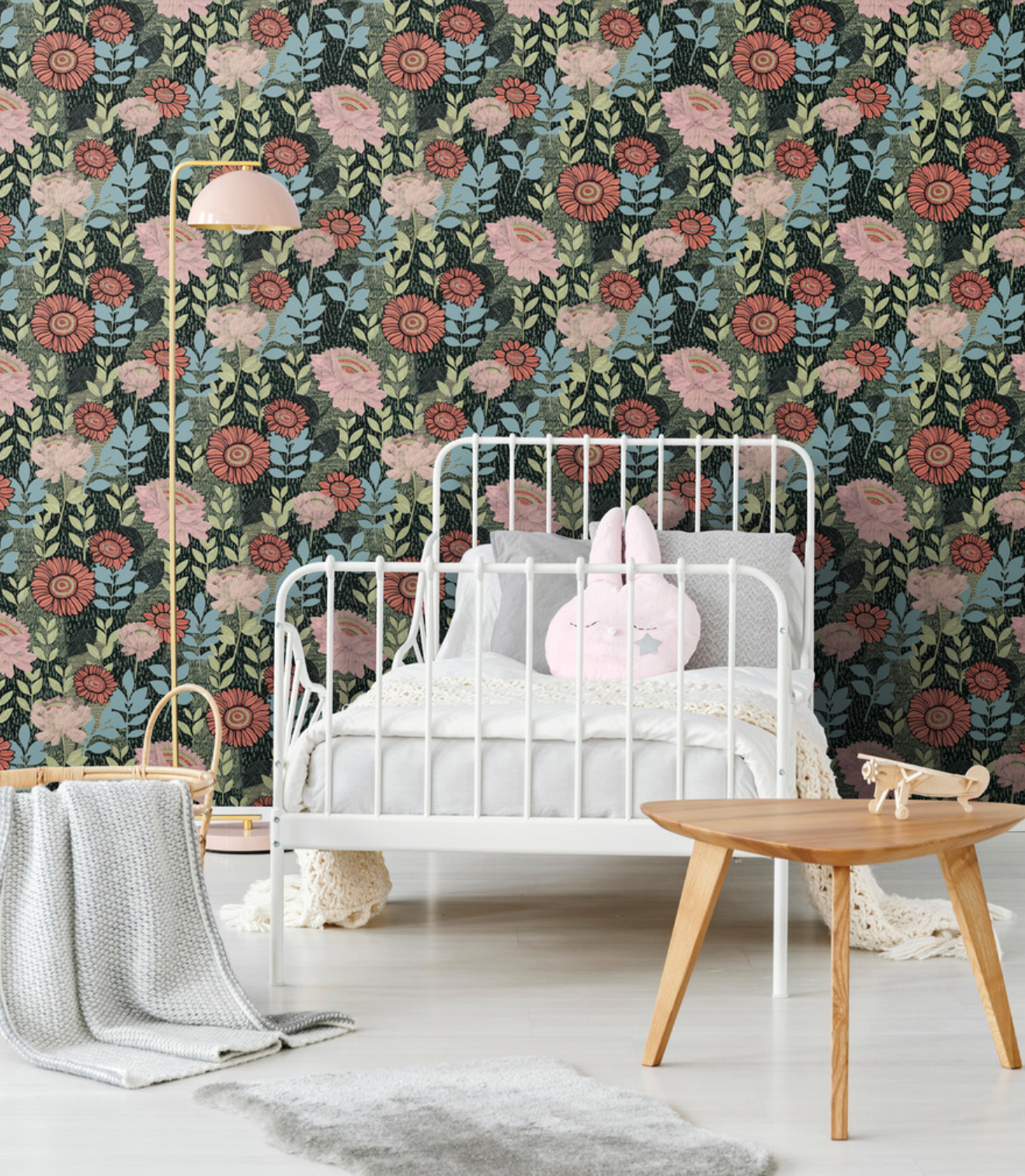 Botanical Garden Wallpaper - Greens