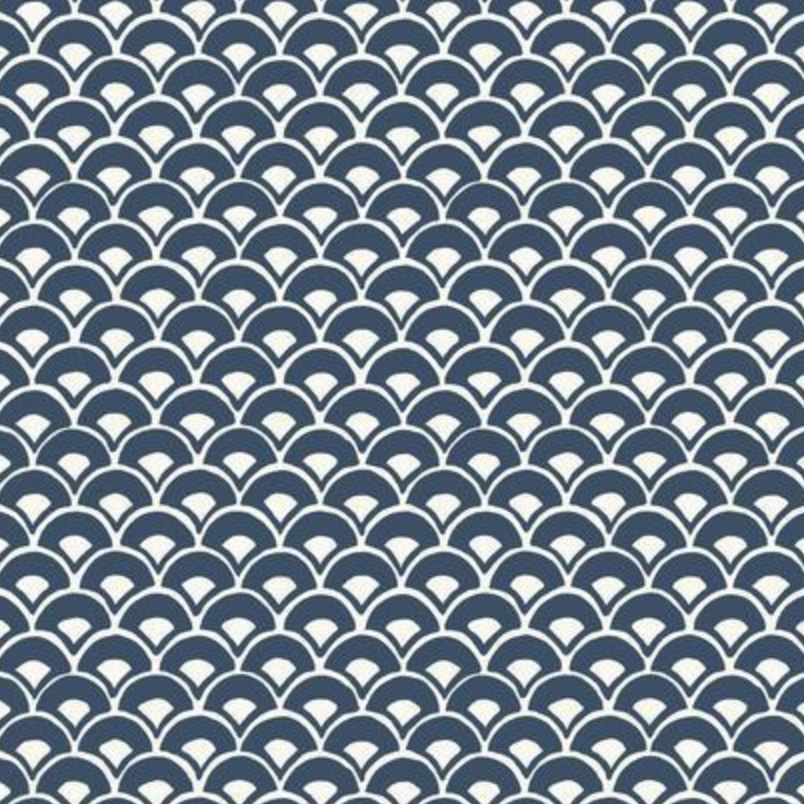 Stacked Scallops Wallpaper