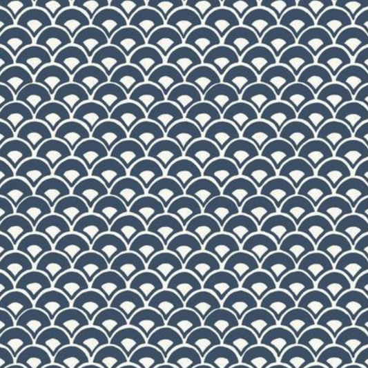 Stacked Scallops Wallpaper