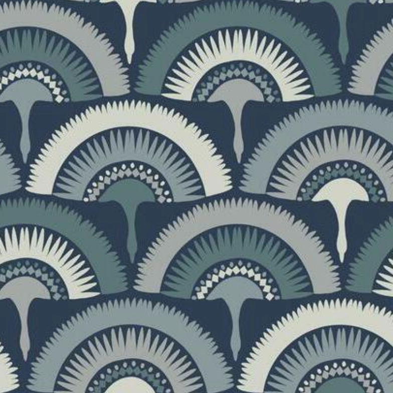 Feather + Fringe Wallpaper