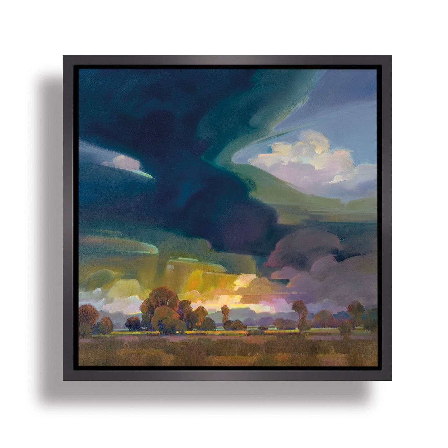 Gold And Indigo by Mac Stevenson - Art Print