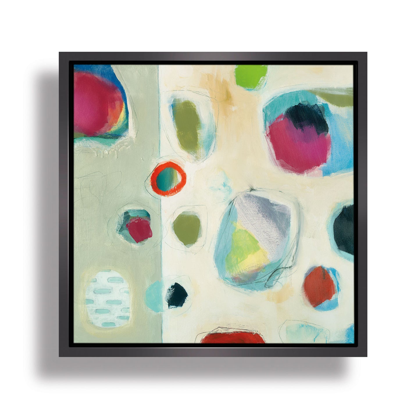 Color Inside 2 by Inez Baird - Art Print