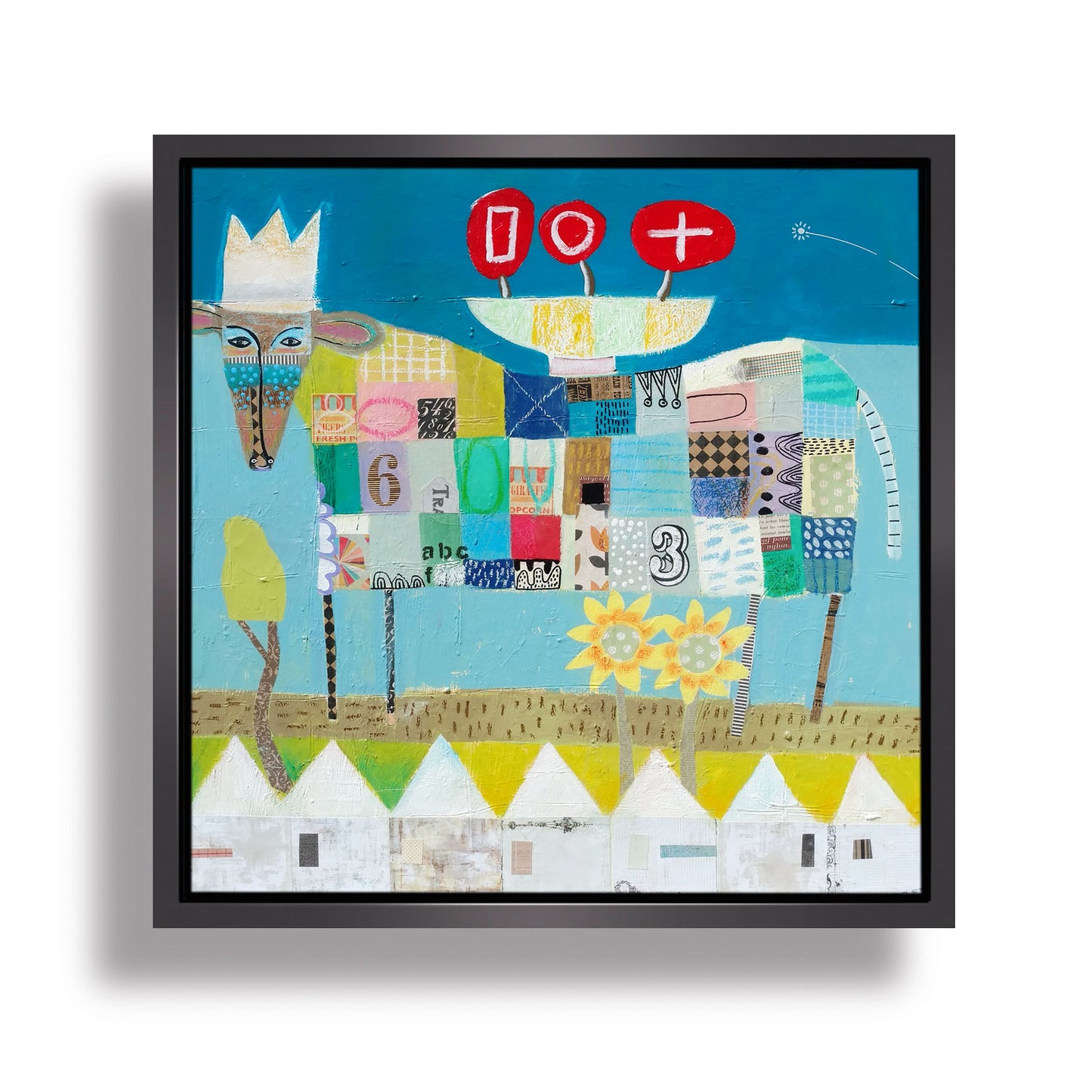 Cow King by Nathaniel Mather - Art Print