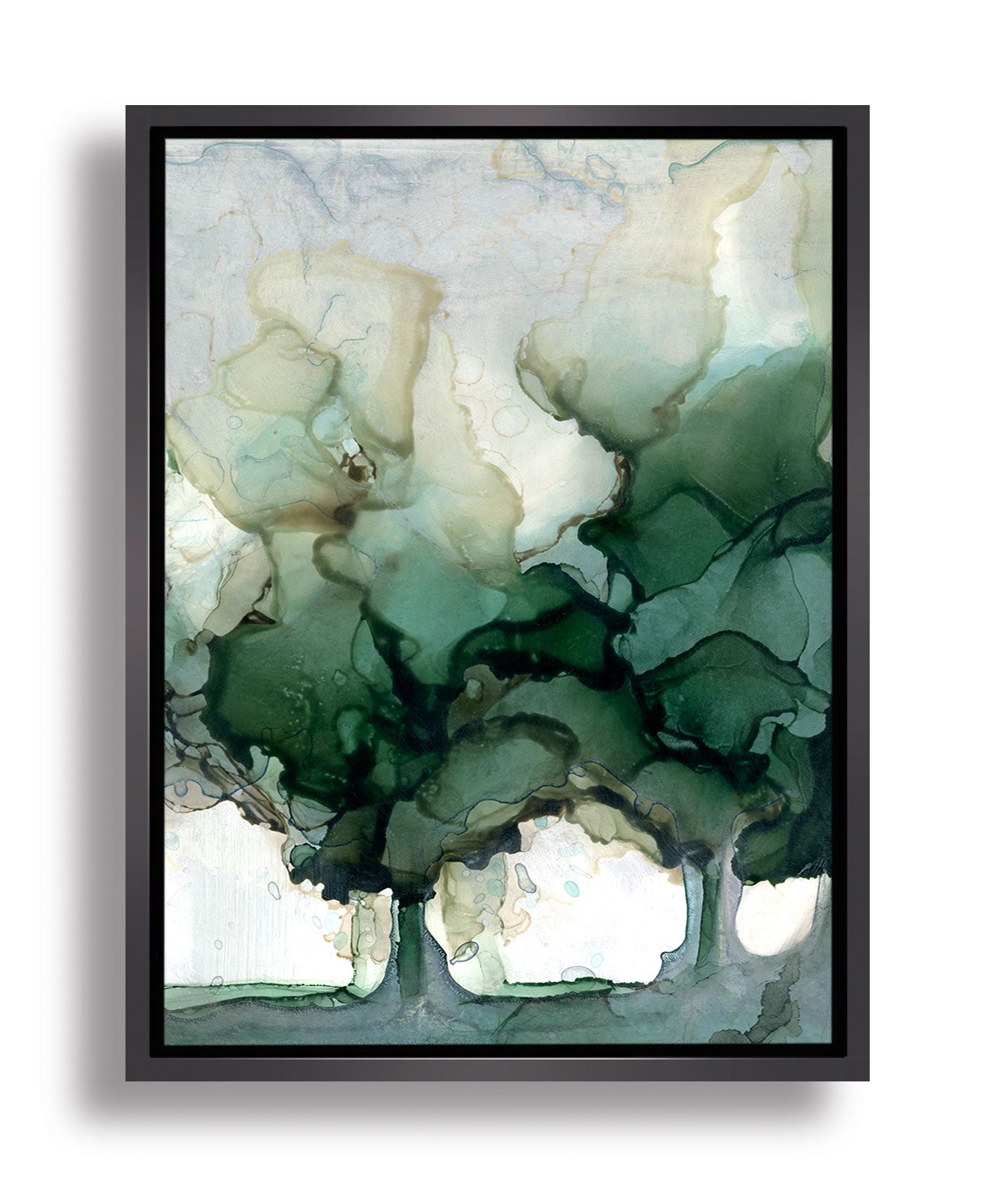 River Trees by Andrea Pramuk - Art Print