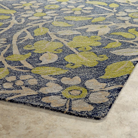 Weathered Navy Area Rug