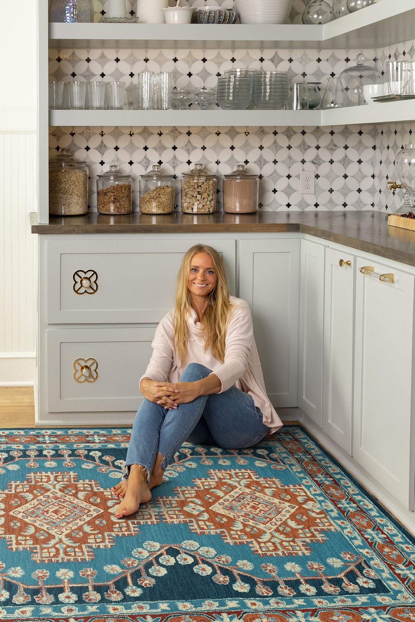 Charlotte Brick Rug