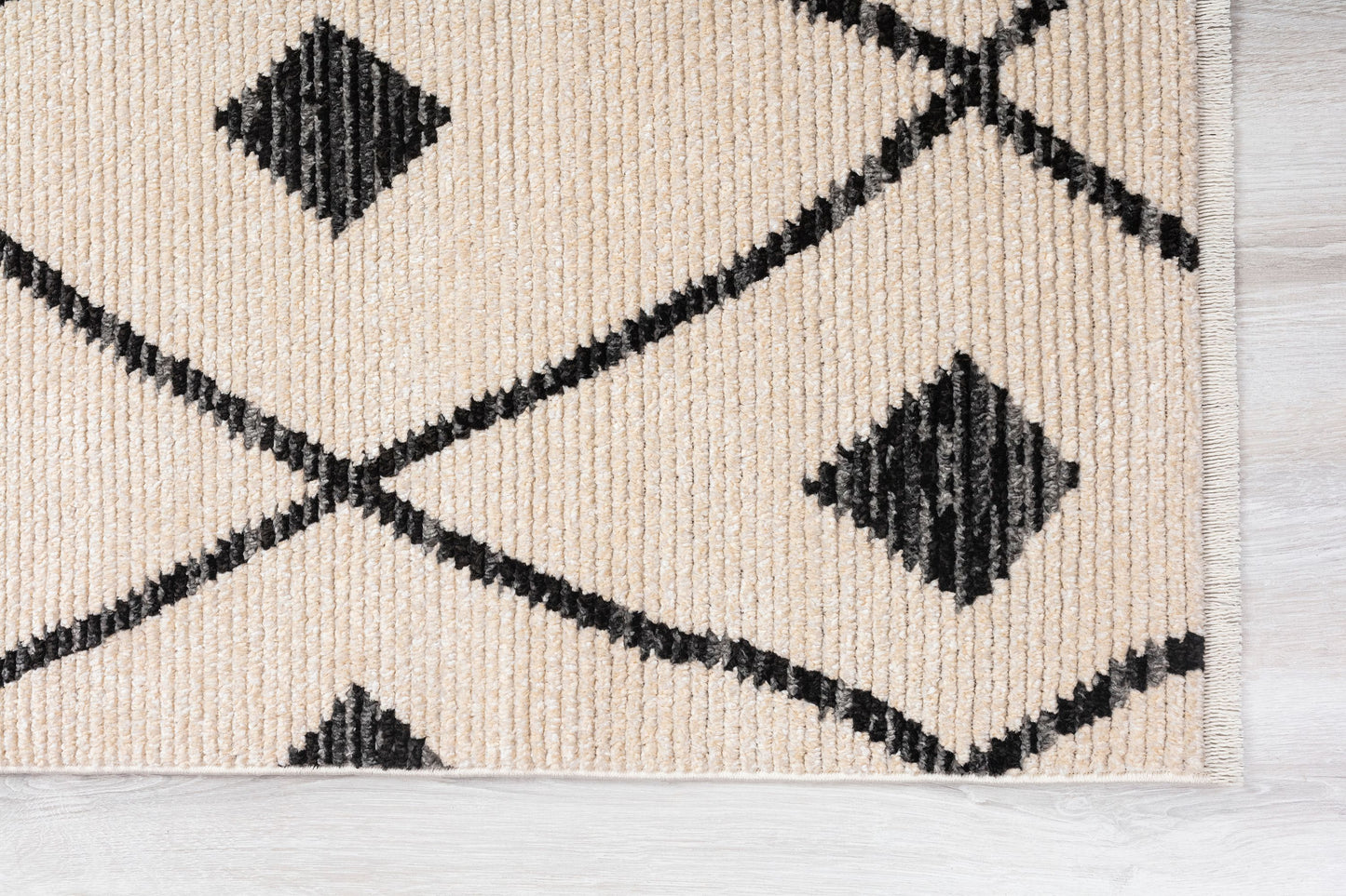 Ivory Diamond Rug