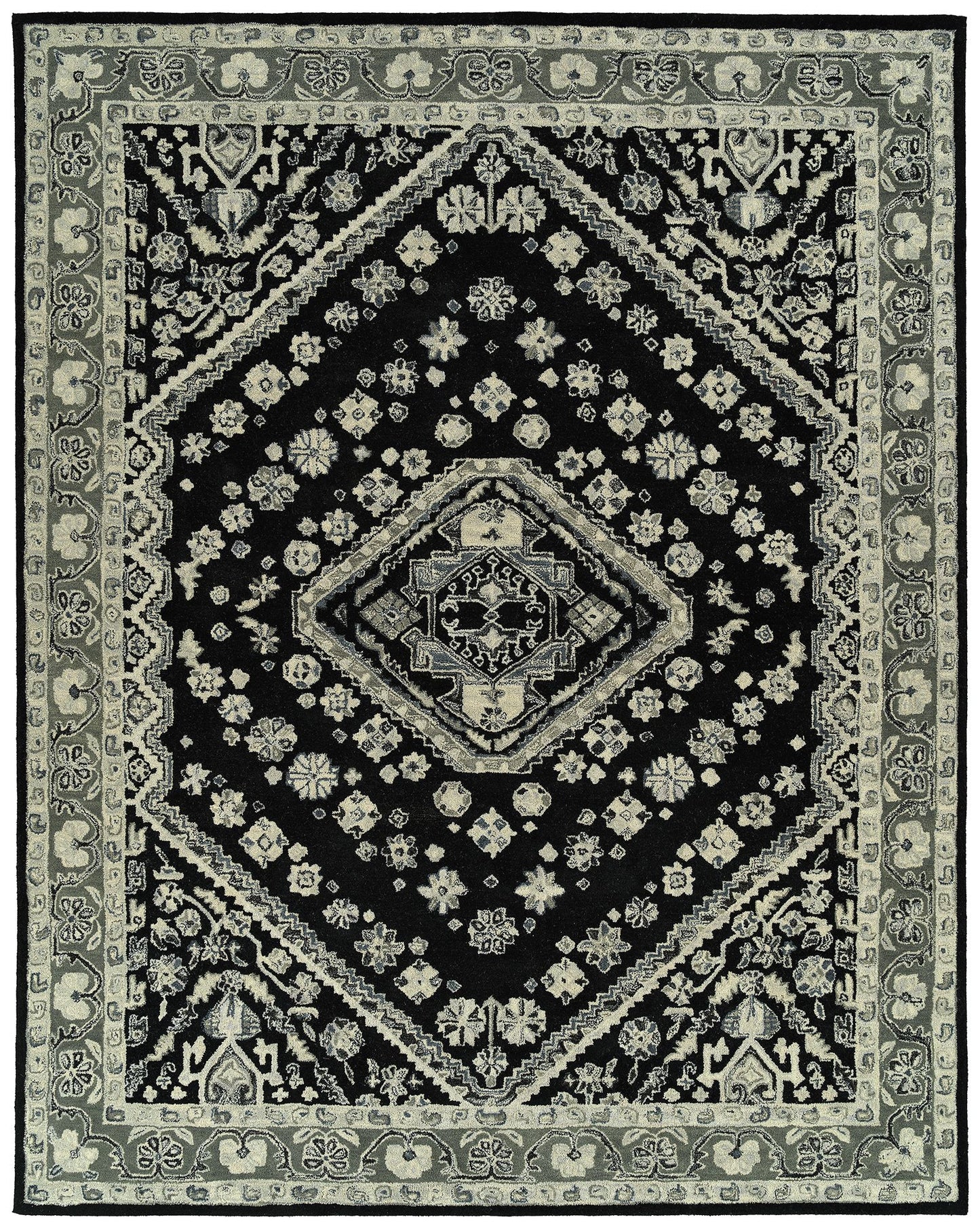 Charlotte Black Rug