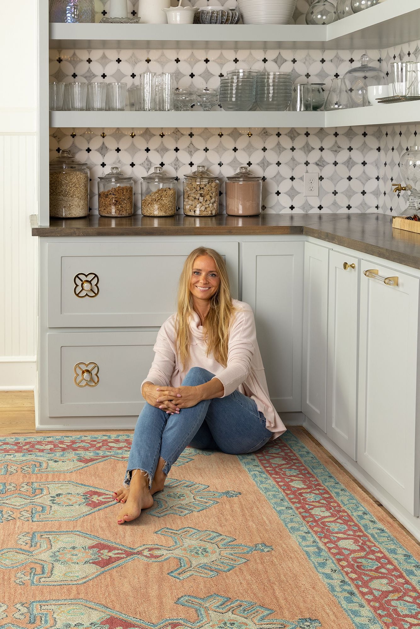 Charlotte Peach Rug