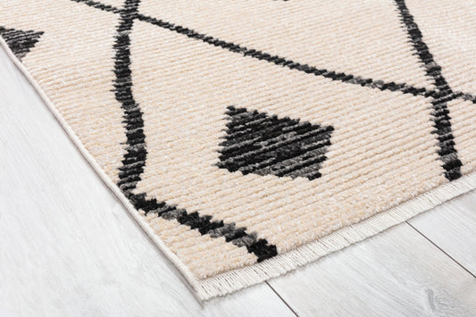 Ivory Diamond Rug