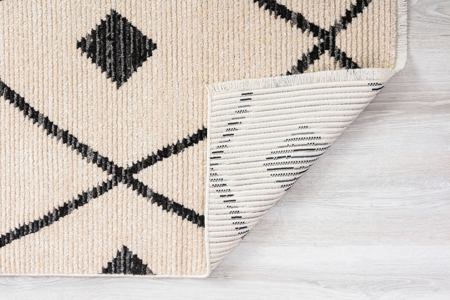 Ivory Diamond Rug