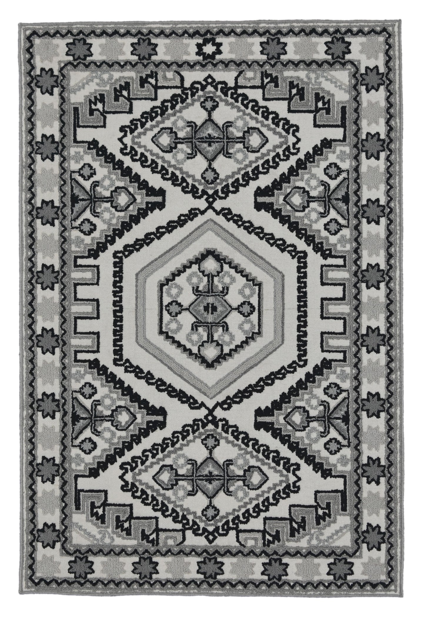 Warwick Black Rug
