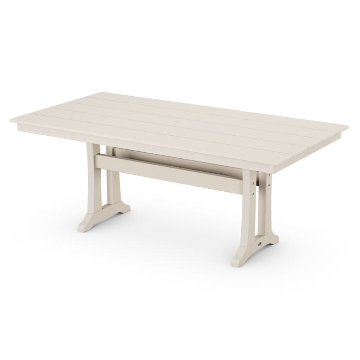 Farmhouse Trestle Dining Table 37" x 72"
