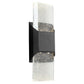 Esprit Two Light Wall Sconce - Black