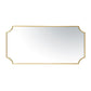 Carlton Mirror - 50" Gold
