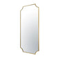 Carlton Mirror - 50" Gold