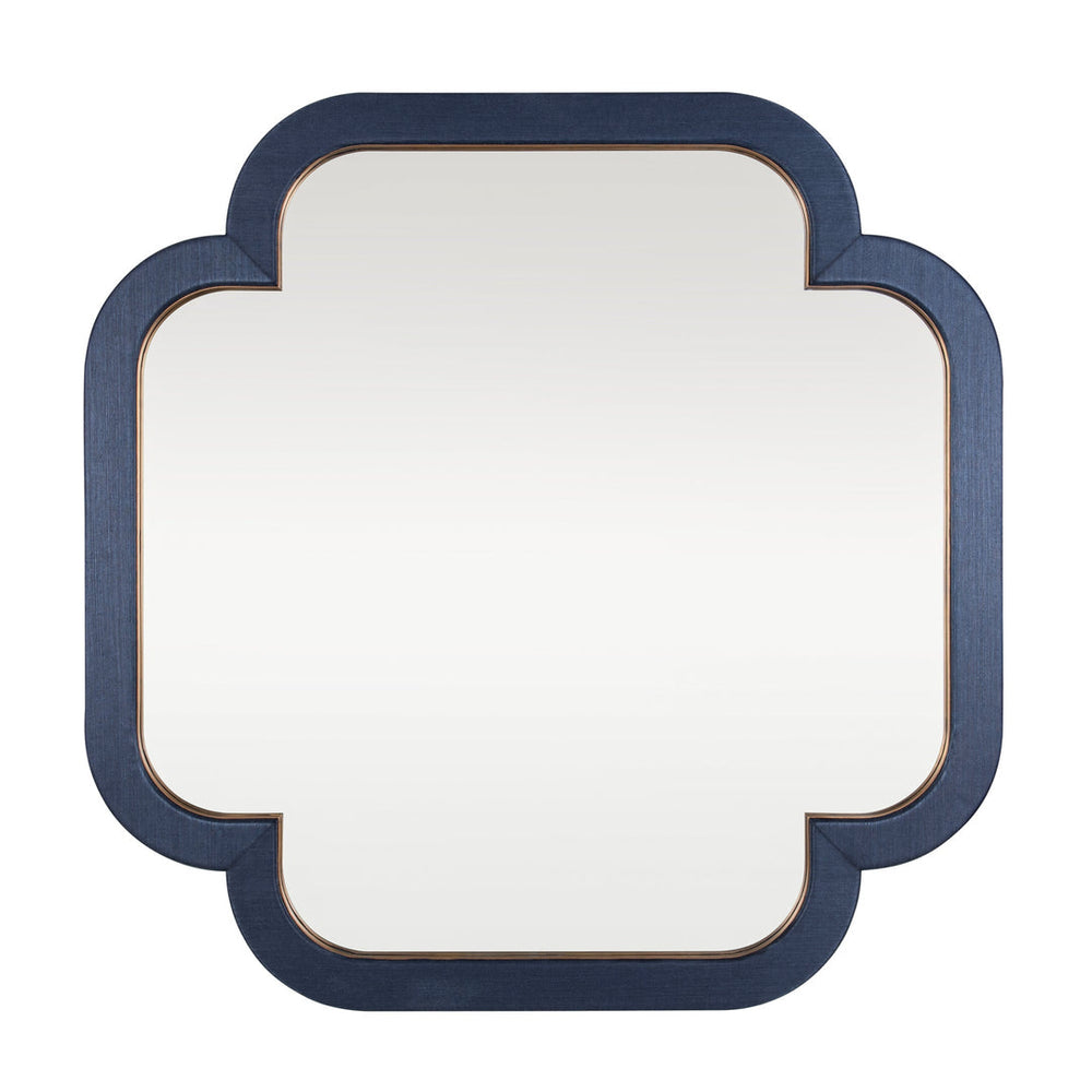 Swiss Wall Mirror 36" Dark Blue