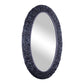 COMING SOON - Athena Oval Wall Mirror Midnight Blue