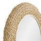 COMING SOON - Athena 30" Round Wall Mirror Natural Seagrass