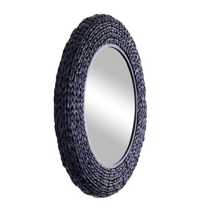 COMING SOON - Athena 30" Round Wall Mirror Midnight Blue