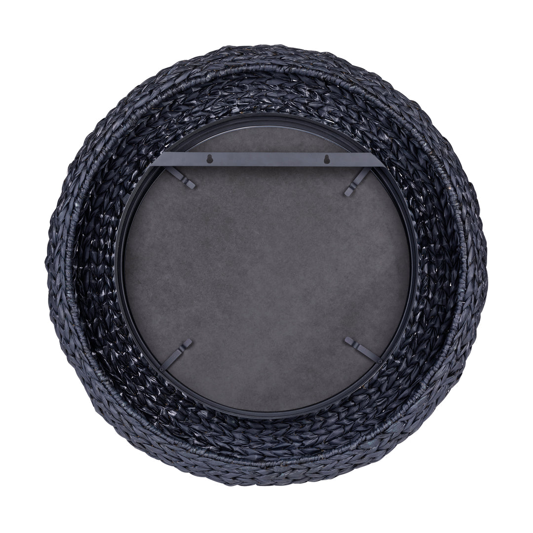 COMING SOON - Athena 30" Round Wall Mirror Midnight Blue