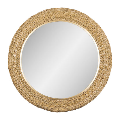 COMING SOON - Athena 40" Round Wall Mirror Natural