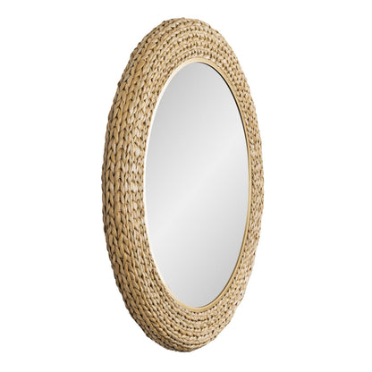 COMING SOON - Athena 40" Round Wall Mirror Natural