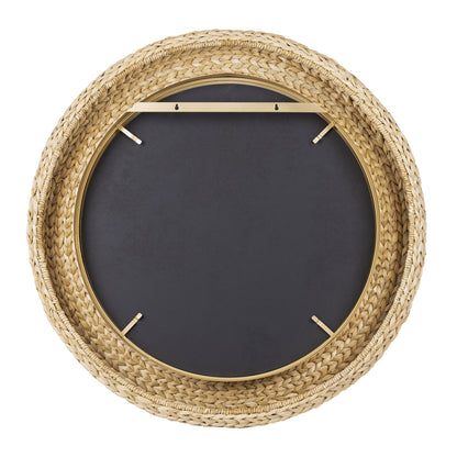 COMING SOON - Athena 40" Round Wall Mirror Natural