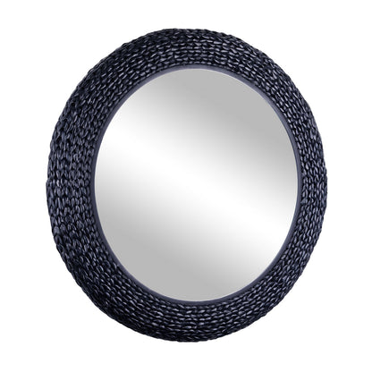 COMING SOON - Athena 40" Round Wall Mirror Midnight Blue
